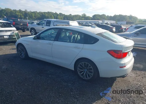 2010 BMW 550I Gran Turismo z USA, uszkodzony, nr VIN WBASN4C50AC209566